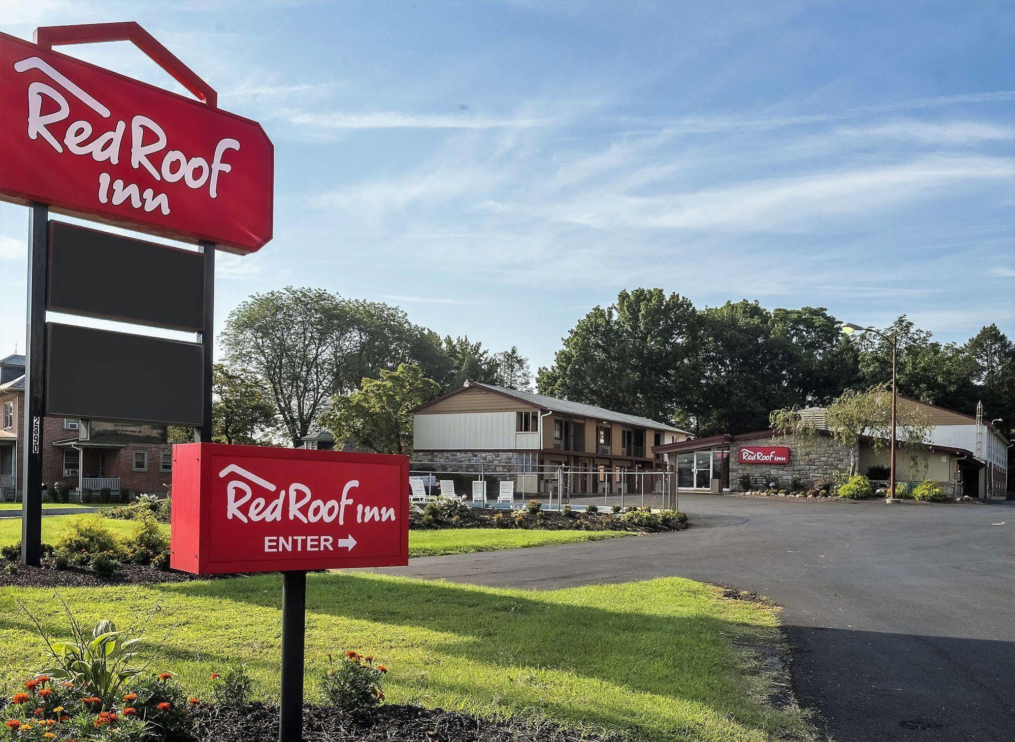 Red Roof Inn Lancaster Strasburg Exterior foto